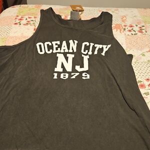 Ocean City NJ Graphic Tank Top - Black